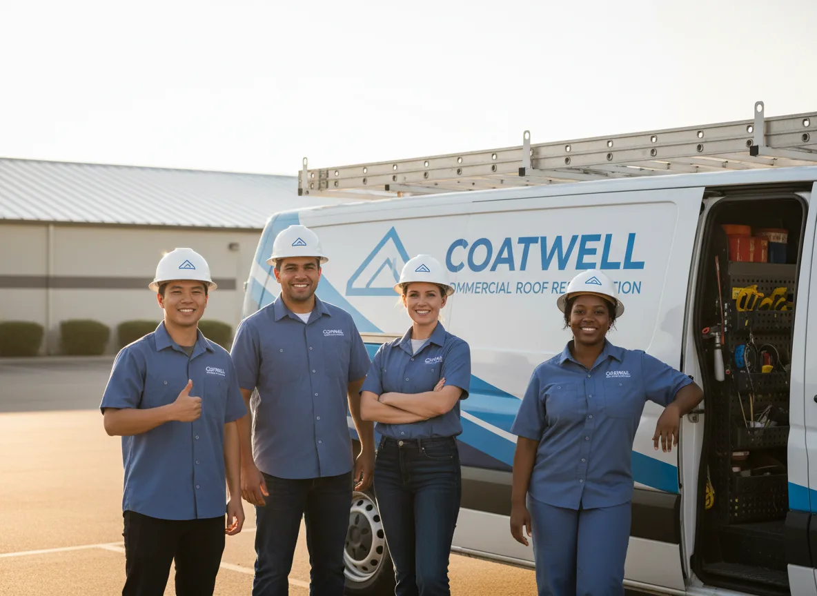 Commercial roof coating company in Grassflat, PA